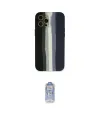 ieg™ iPhone 12 Pro Max Kılıf Yadigar Çizgi - Siyah Joko Magic 5D Cam