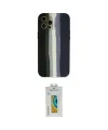 ieg™ iPhone 12 Pro Max Kılıf Yadigar Çizgi - Siyah Polymer Nano Ekran Koruyucu