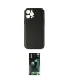 ieg™ iPhone 12 Pro Max Kılıf Yadigar Klasik - Şeffaf 360 Full Body Arka Koruyucu