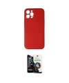 ieg™ iPhone 12 Pro Max Kılıf Yadigar Klasik - Şeffaf Temperli Cam Ekran Koruyucu