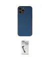ieg™ iPhone 12 Pro Max Kılıf Yadigar Klasik - Şeffaf Uv Polymer Nano Ekran Koruyucu
