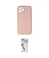 ieg™ iPhone 12 Pro Max Kılıf Yadigar Klasik - Şeffaf Uv Polymer Nano Ekran Koruyucu