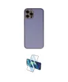 ieg™ iPhone 12 Pro Max Kılıf Yadigar Klasik - Siyah 3D Antistatik Seramik Nano Ekran Koruyucu