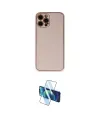 ieg™ iPhone 12 Pro Max Kılıf Yadigar Klasik - Siyah 3D Antistatik Seramik Nano Ekran Koruyucu