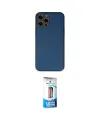 ieg™ iPhone 12 Pro Max Kılıf Yadigar Klasik - Siyah 5D Eko Cam Ekran Koruyucu