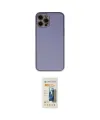 ieg™ iPhone 12 Pro Max Kılıf Yadigar Klasik - Siyah 6D Mat Seramik Hayalet Nano Ekran Koruyucu