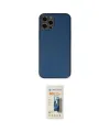 ieg™ iPhone 12 Pro Max Kılıf Yadigar Klasik - Siyah 6D Mat Seramik Hayalet Nano Ekran Koruyucu