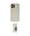 ieg™ iPhone 12 Pro Max Kılıf Yadigar Klasik - Siyah 6D Mat Seramik Hayalet Nano Ekran Koruyucu