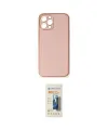 ieg™ iPhone 12 Pro Max Kılıf Yadigar Klasik - Siyah 6D Mat Seramik Hayalet Nano Ekran Koruyucu