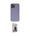 ieg™ iPhone 12 Pro Max Kılıf Yadigar Klasik - Siyah Bilvis Hayalet Cam Ekran Koruyucu