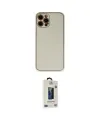 ieg™ iPhone 12 Pro Max Kılıf Yadigar Klasik - Siyah Bilvis Hayalet Cam Ekran Koruyucu