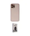 ieg™ iPhone 12 Pro Max Kılıf Yadigar Klasik - Siyah Bilvis Hayalet Cam Ekran Koruyucu