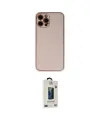 ieg™ iPhone 12 Pro Max Kılıf Yadigar Klasik - Siyah Bilvis Hayalet Cam Ekran Koruyucu