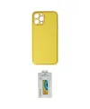 ieg™ iPhone 12 Pro Max Kılıf Yadigar Klasik - Siyah Polymer Nano Ekran Koruyucu