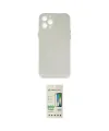 ieg™ iPhone 12 Pro Max Kılıf Yadigar Yansıma Serisi - Siyah 20D Premium Cam Ekran Koruyucu