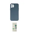 ieg™ iPhone 12 Pro Max Kılıf Yadigar Yansıma Serisi - Siyah 20D Premium Cam Ekran Koruyucu