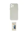 ieg™ iPhone 12 Pro Max Kılıf Yadigar Yansıma Serisi - Siyah 6D Mat Seramik Hayalet Nano Ekran Koruyucu