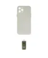 ieg™ iPhone 12 Pro Max Kılıf Yadigar Yansıma Serisi - Siyah Joko Magic 5D Hayalet Cam