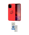 ieg™ iPhone 12 Pro Max Kılıf Yankı Form Prime - Şeffaf Royal Nano Ekran Koruyucu