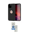 ieg™ iPhone 12 Pro Max Kılıf Yankı Form Prime - Şeffaf Royal Nano Ekran Koruyucu