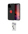 ieg™ iPhone 12 Pro Max Kılıf Yankı Form Prime - Şeffaf Uv Polymer Nano Ekran Koruyucu