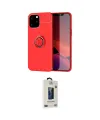 ieg™ iPhone 12 Pro Max Kılıf Yankı Form Prime - Siyah Bilvis Hayalet Cam Ekran Koruyucu