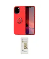 ieg™ iPhone 12 Pro Max Kılıf Yankı Form Prime - Siyah Mat Seramik Nano Ekran Koruyucu
