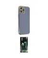 ieg™ iPhone 12 Pro Max Kılıf Yankı Serisi - Şeffaf 360 Full Body Arka Koruyucu