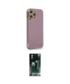 ieg™ iPhone 12 Pro Max Kılıf Yankı Serisi - Şeffaf 360 Full Body Arka Koruyucu