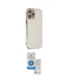 ieg™ iPhone 12 Pro Max Kılıf Yankı Serisi - Şeffaf Royal Nano Ekran Koruyucu