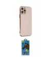 ieg™ iPhone 12 Pro Max Kılıf Yankı Serisi - Siyah 18D Cam Ekran Koruyucu