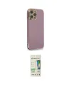 ieg™ iPhone 12 Pro Max Kılıf Yankı Serisi - Siyah 20D Premium Cam Ekran Koruyucu