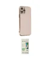 ieg™ iPhone 12 Pro Max Kılıf Yankı Serisi - Siyah 20D Premium Cam Ekran Koruyucu