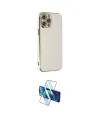ieg™ iPhone 12 Pro Max Kılıf Yankı Serisi - Siyah 3D Antistatik Cam Ekran Koruyucu