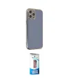 ieg™ iPhone 12 Pro Max Kılıf Yankı Serisi - Siyah 5D Eko Cam Ekran Koruyucu