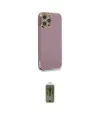 ieg™ iPhone 12 Pro Max Kılıf Yankı Serisi - Siyah Joko Magic 5D Hayalet Cam
