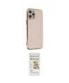 ieg™ iPhone 12 Pro Max Kılıf Yankı Serisi - Siyah Mat Seramik Nano Ekran Koruyucu