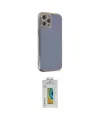 ieg™ iPhone 12 Pro Max Kılıf Yankı Serisi - Siyah Polymer Nano Ekran Koruyucu
