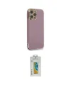 ieg™ iPhone 12 Pro Max Kılıf Yankı Serisi - Siyah Polymer Nano Ekran Koruyucu
