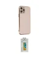 ieg™ iPhone 12 Pro Max Kılıf Yankı Serisi - Siyah Polymer Nano Ekran Koruyucu