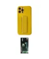 ieg™ iPhone 12 Pro Max Kılıf Yörünge Yansıma - Şeffaf 360 Full Body Arka Koruyucu