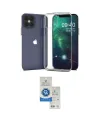 ieg™ iPhone 12 Pro Max Kılıf Zirve Doku - Şeffaf Royal Nano Ekran Koruyucu