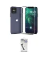 ieg™ iPhone 12 Pro Max Kılıf Zirve Doku - Şeffaf Uv Polymer Nano Ekran Koruyucu