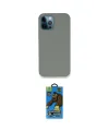 ieg™ iPhone 12 Pro Max Kılıf Zirve Modern Özel Seri - Siyah 18D Cam Ekran Koruyucu