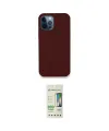 ieg™ iPhone 12 Pro Max Kılıf Zirve Modern Özel Seri - Siyah 20D Premium Cam Ekran Koruyucu