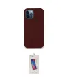 ieg™ iPhone 12 Pro Max Kılıf Zirve Modern Özel Seri - Siyah Joko 5D Cam