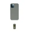 ieg™ iPhone 12 Pro Max Kılıf Zirve Modern Özel Seri - Siyah Joko Magic 5D Hayalet Cam
