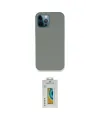 ieg™ iPhone 12 Pro Max Kılıf Zirve Modern Özel Seri - Siyah Polymer Nano Ekran Koruyucu