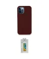 ieg™ iPhone 12 Pro Max Kılıf Zirve Modern Özel Seri - Siyah Polymer Nano Ekran Koruyucu