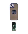 ieg™ iPhone 13 Kılıf Yörünge Çizgi - Şeffaf 360 Full Body Arka Koruyucu